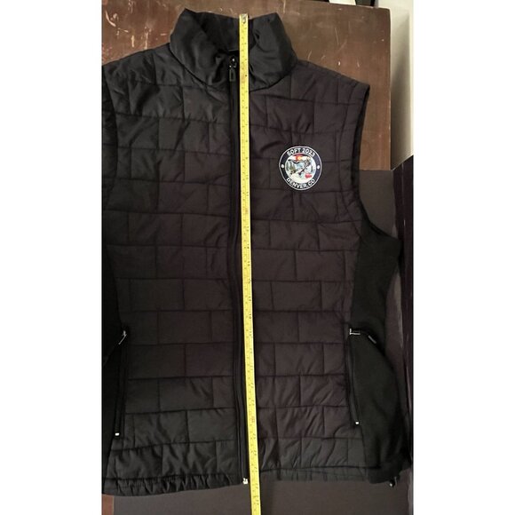 Soft 2023 Denver Colorado Patch Burnside Womens Black Winter Vest Large Skiing - Picture 11 of 16